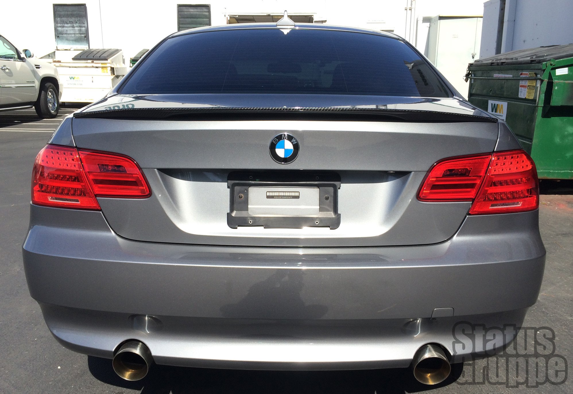 BMW E92/E92M3 Carbon fiber Rear Trunk Lid Spoiler