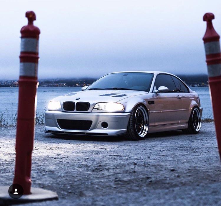 BMW 2001-06 E46 M3 HRTG Front lip with optional CF Splitter