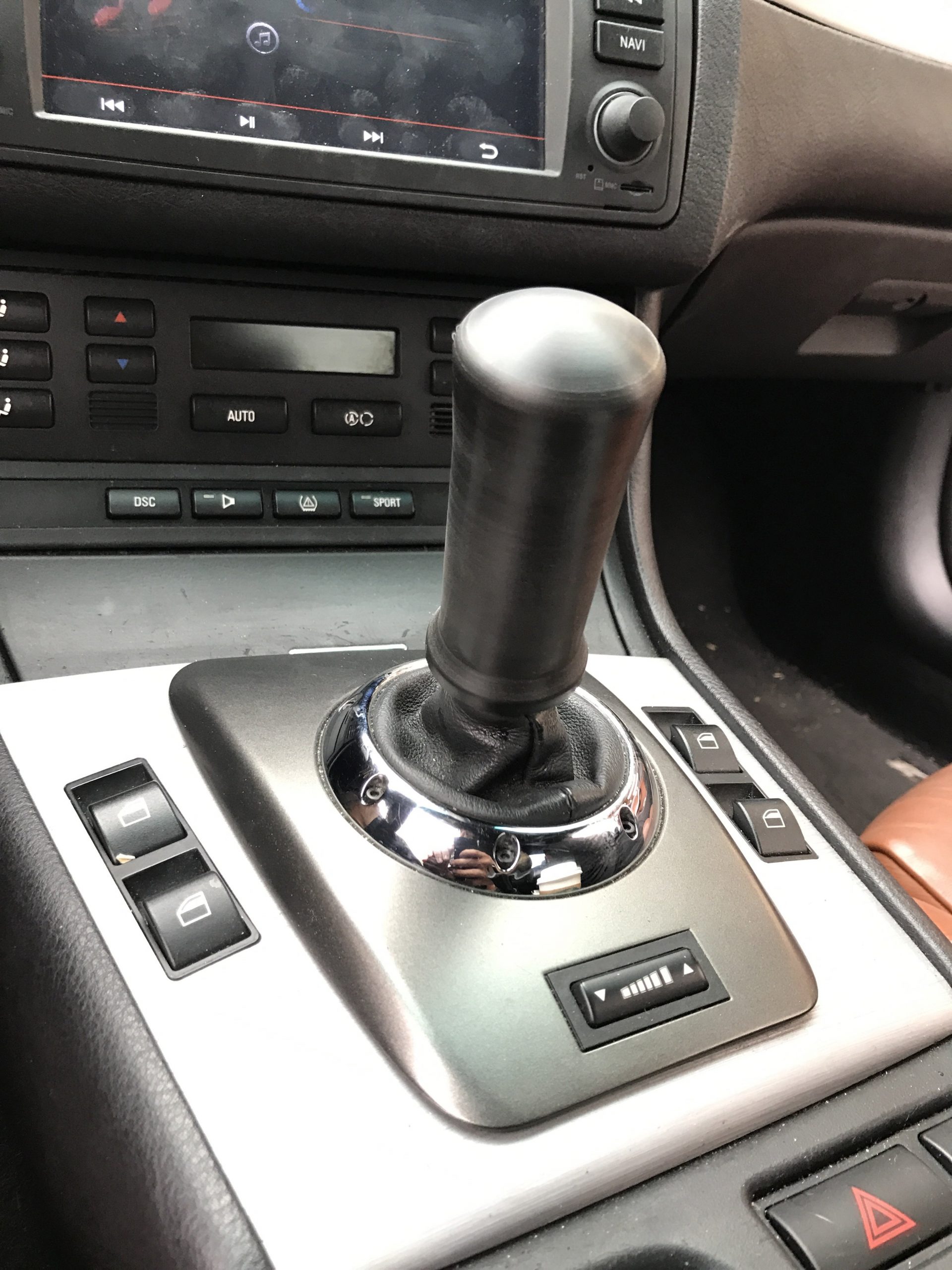 removing bmw e46 shifter knob automatic